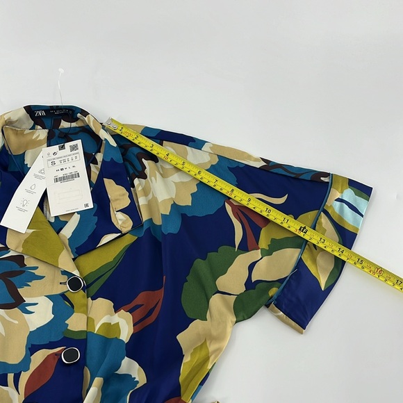 ZARA Women’s Floral Jumpsuit Size Small NWT - Picture 11 of 17